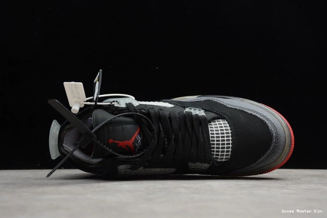 4 x Retro Off Air CV9388-001 Jordan Bred White 0808